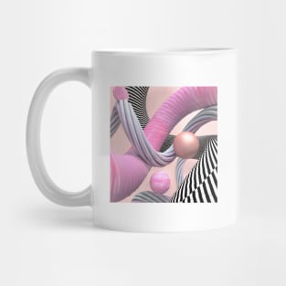 3d pink Mug